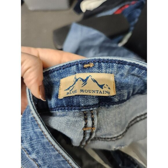 Blue Mountain Womens Mid-Rise Stretch Denim Jeans Size 12 - Picture 4 of 6